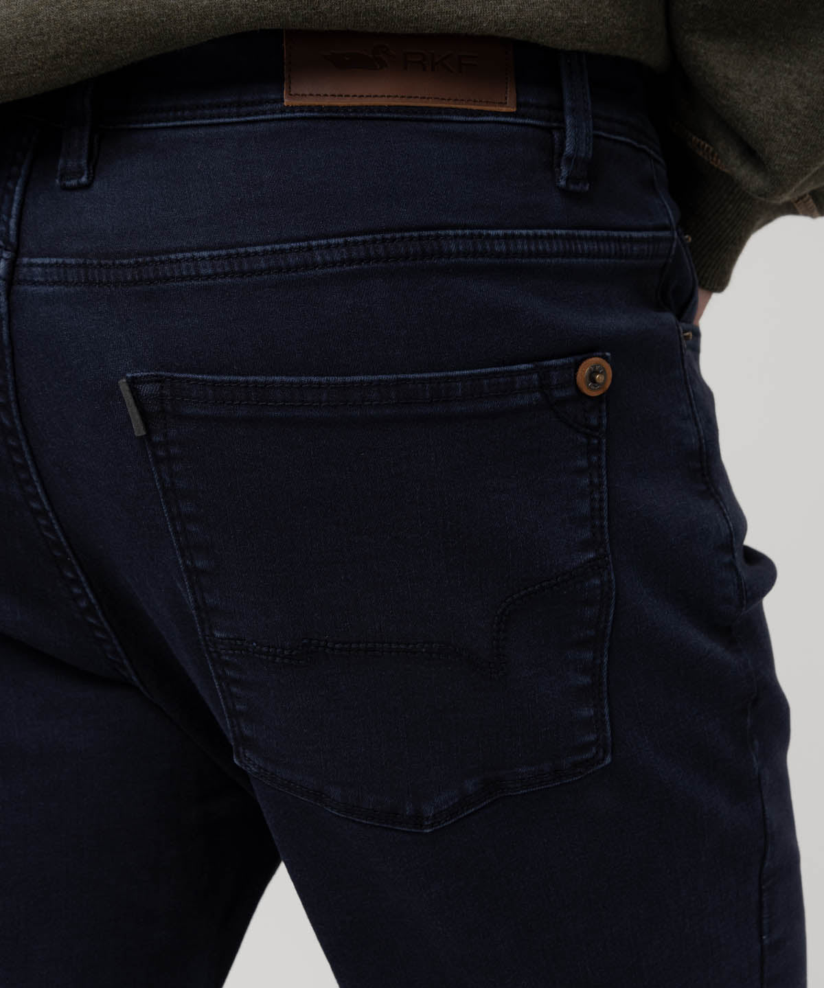 Jeans Algodón Reciclado Hombre Fivecolor Azul Rockford