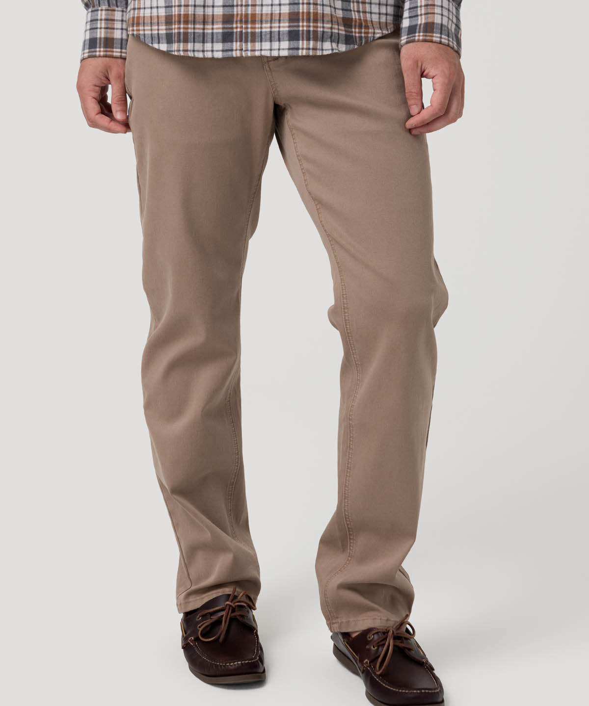 Jeans Algodón Reciclado Hombre Fivecolor Beige Rockford