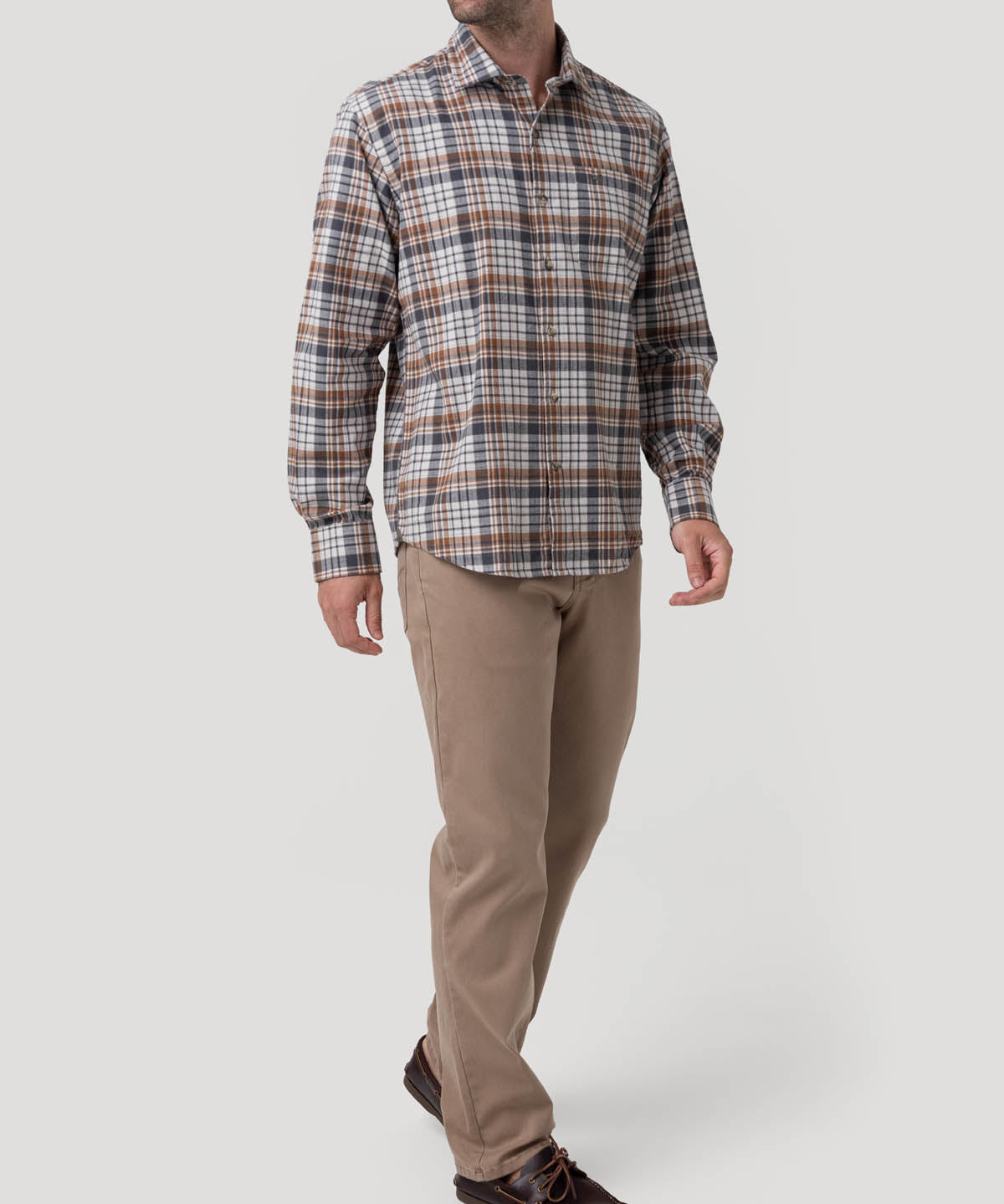 Jeans Algodón Reciclado Hombre Fivecolor Beige Rockford