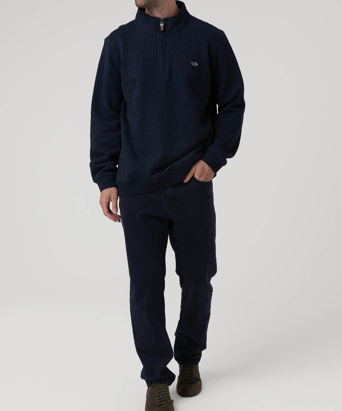 Polerón Algodón Orgánico Hombre Trenzo Multicolor Rockford