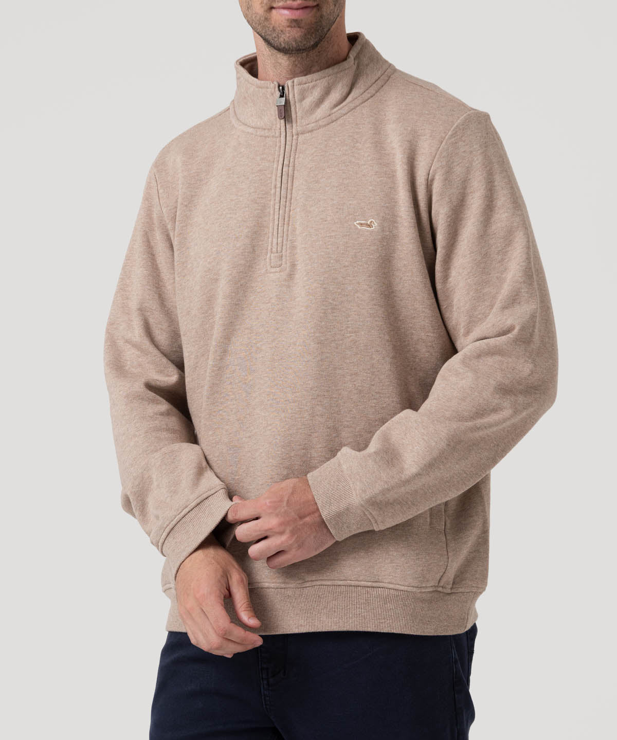 Polerón Algodón Orgánico Hombre Trenzo Multicolor Rockford