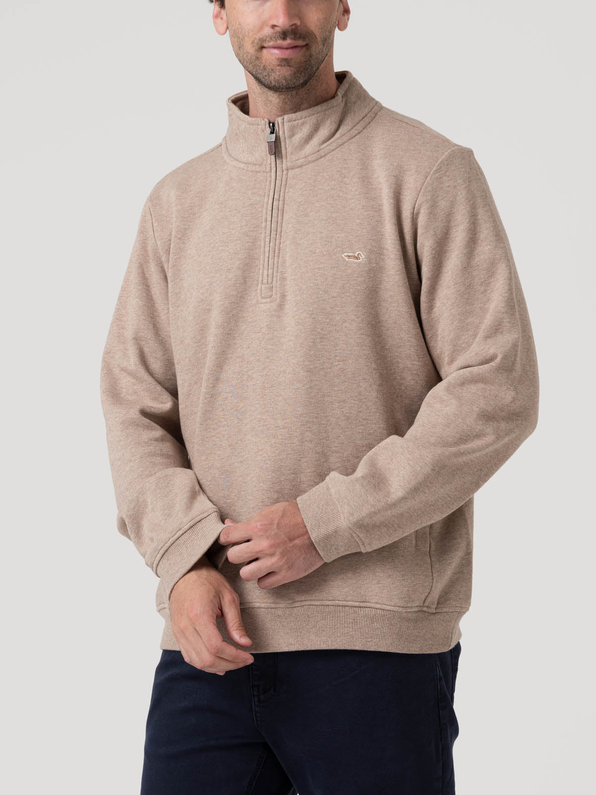 Polerón Algodón Orgánico Hombre Trenzo Multicolor Rockford