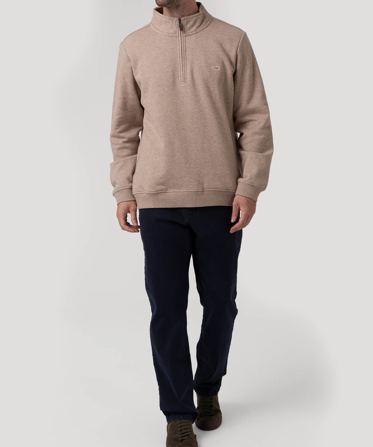 Polerón Algodón Orgánico Hombre Trenzo Multicolor Rockford