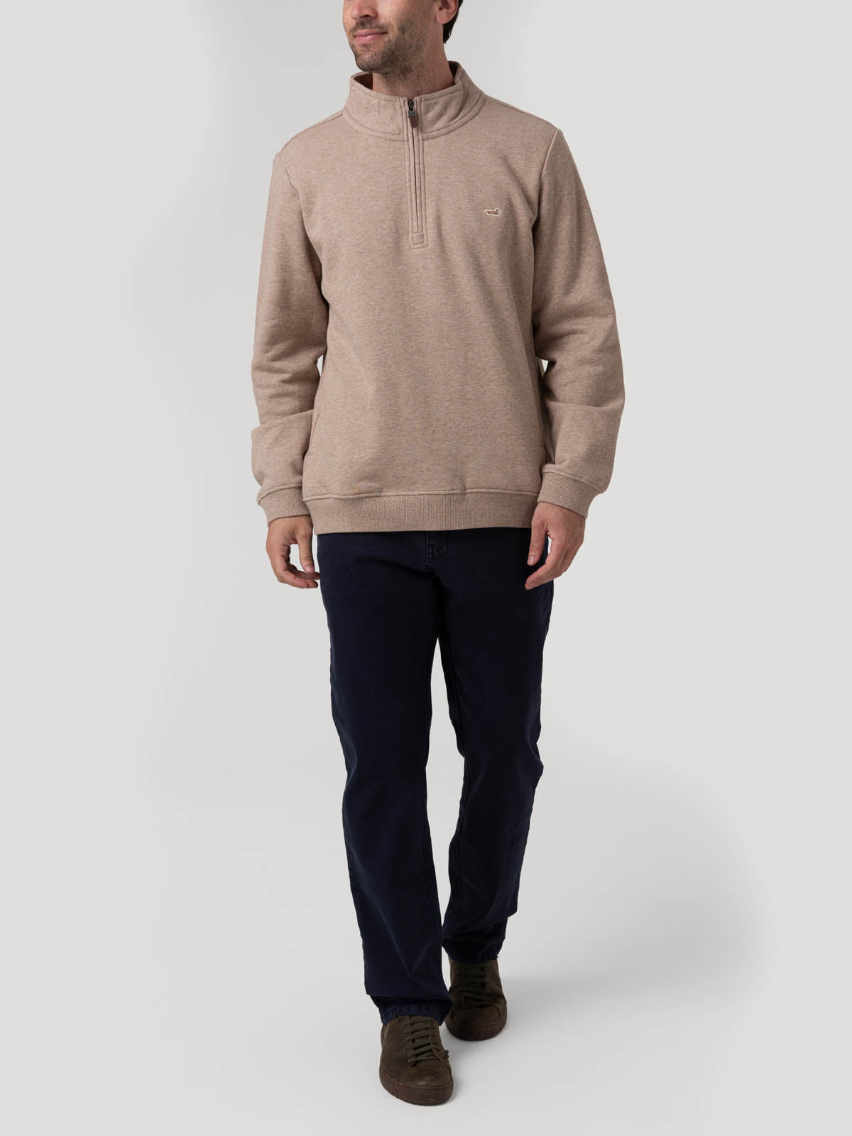 Polerón Algodón Orgánico Hombre Trenzo Multicolor Rockford