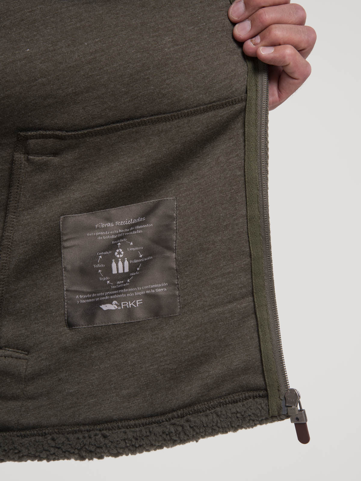 Polar Poliéster Reciclado Hombre Hudson Multicolor Rockford