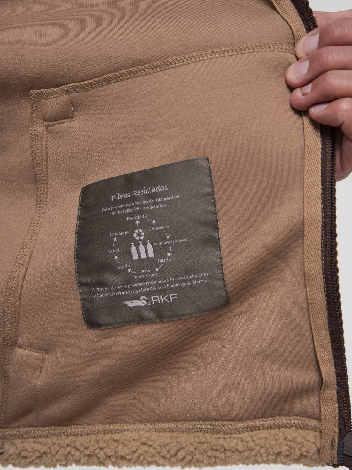 Polar Poliéster Reciclado Hombre Hudson Multicolor Rockford