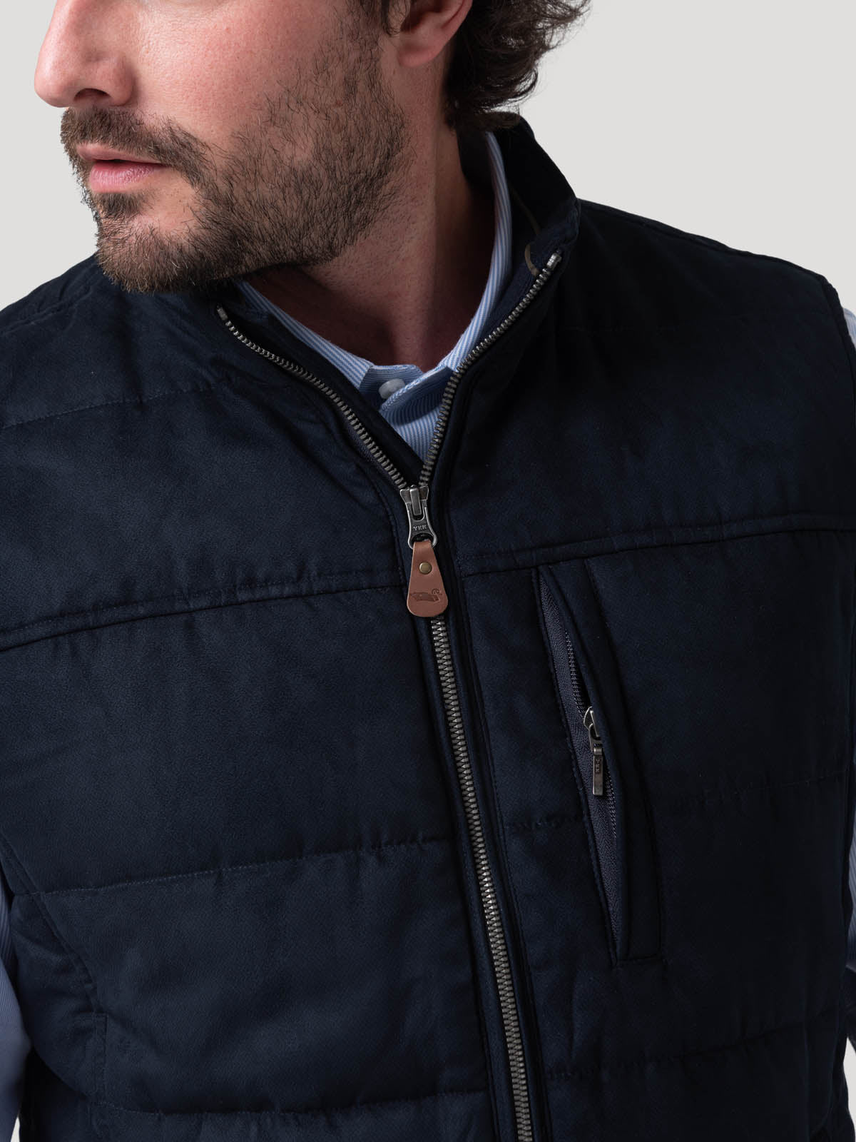 Chaqueta Sin Mangas Poliéster Hombre Aspen Azul Rockford