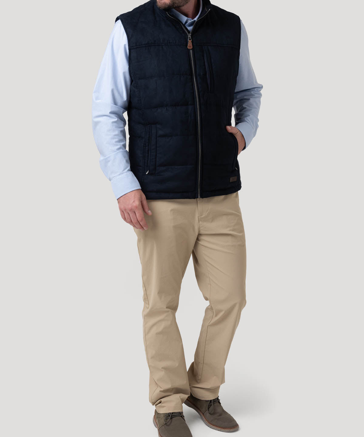 Chaqueta Sin Mangas Poliéster Hombre Aspen Azul Rockford
