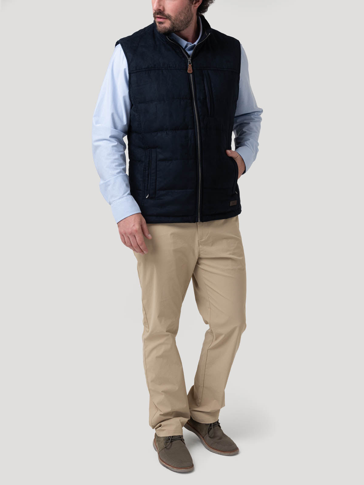 Chaqueta Sin Mangas Poliéster Hombre Aspen Azul Rockford