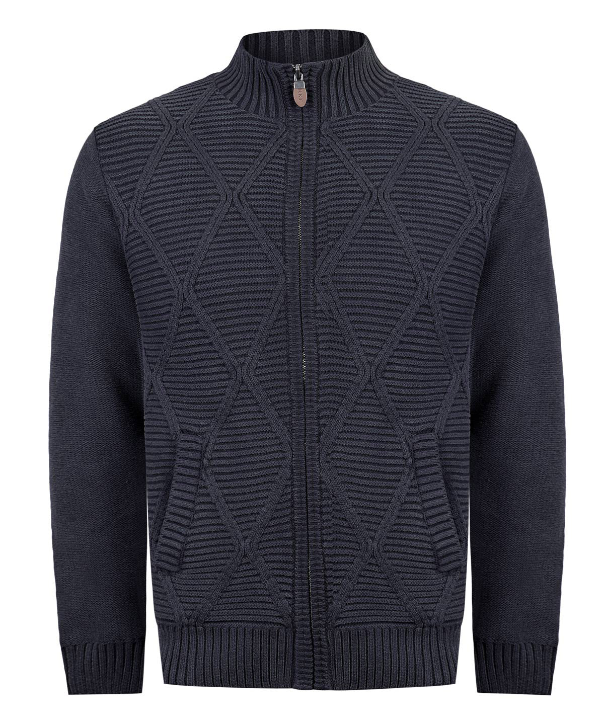Sweater Algodón Orgánico Hombre Parker Azul Rockford
