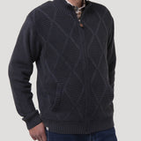 Sweater Algodón Orgánico Hombre Parker Azul Rockford