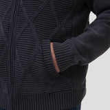 Sweater Algodón Orgánico Hombre Parker Azul Rockford