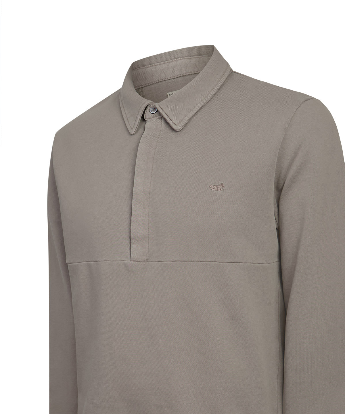 Polerón Algodón Orgánico Hombre Ceuta Gris Rockford