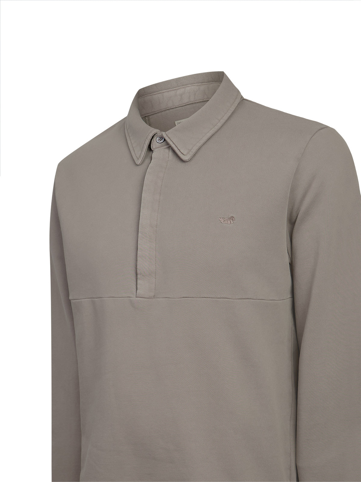 Polerón Algodón Orgánico Hombre Ceuta Gris Rockford