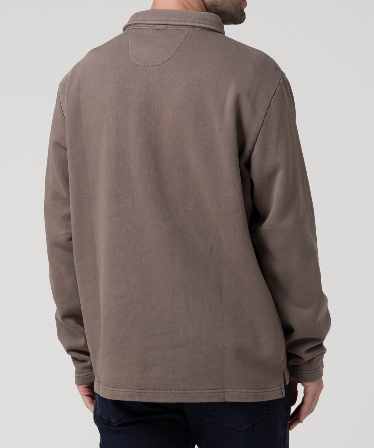 Polerón Algodón Orgánico Hombre Ceuta Gris Rockford