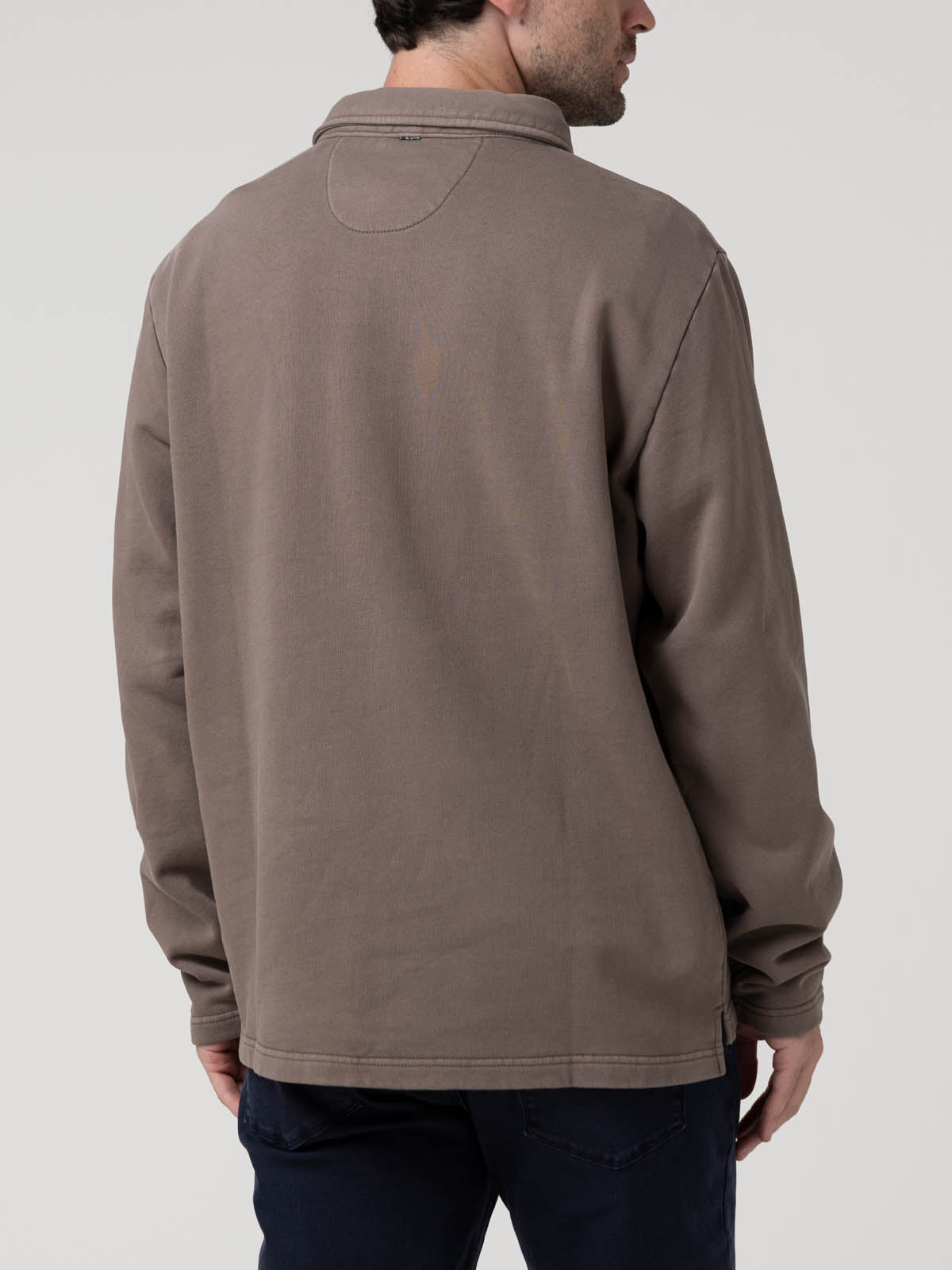 Polerón Algodón Orgánico Hombre Ceuta Gris Rockford