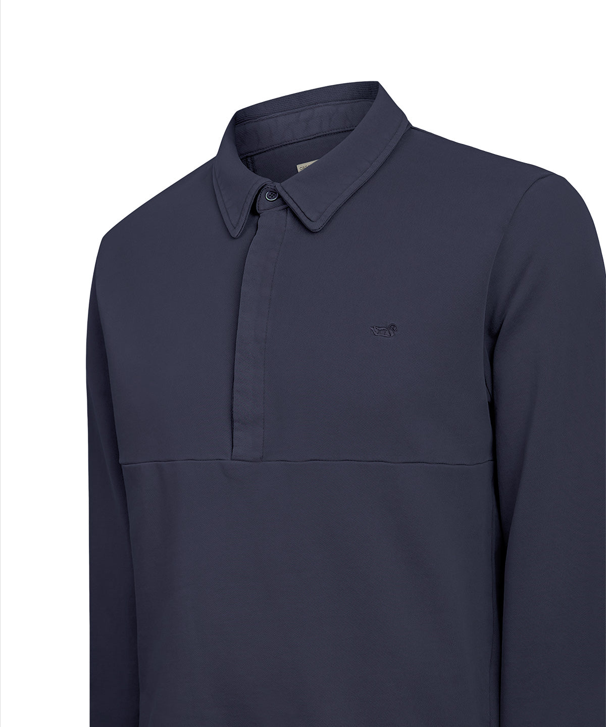 Polerón Algodón Orgánico Hombre Ceuta Azul Rockford