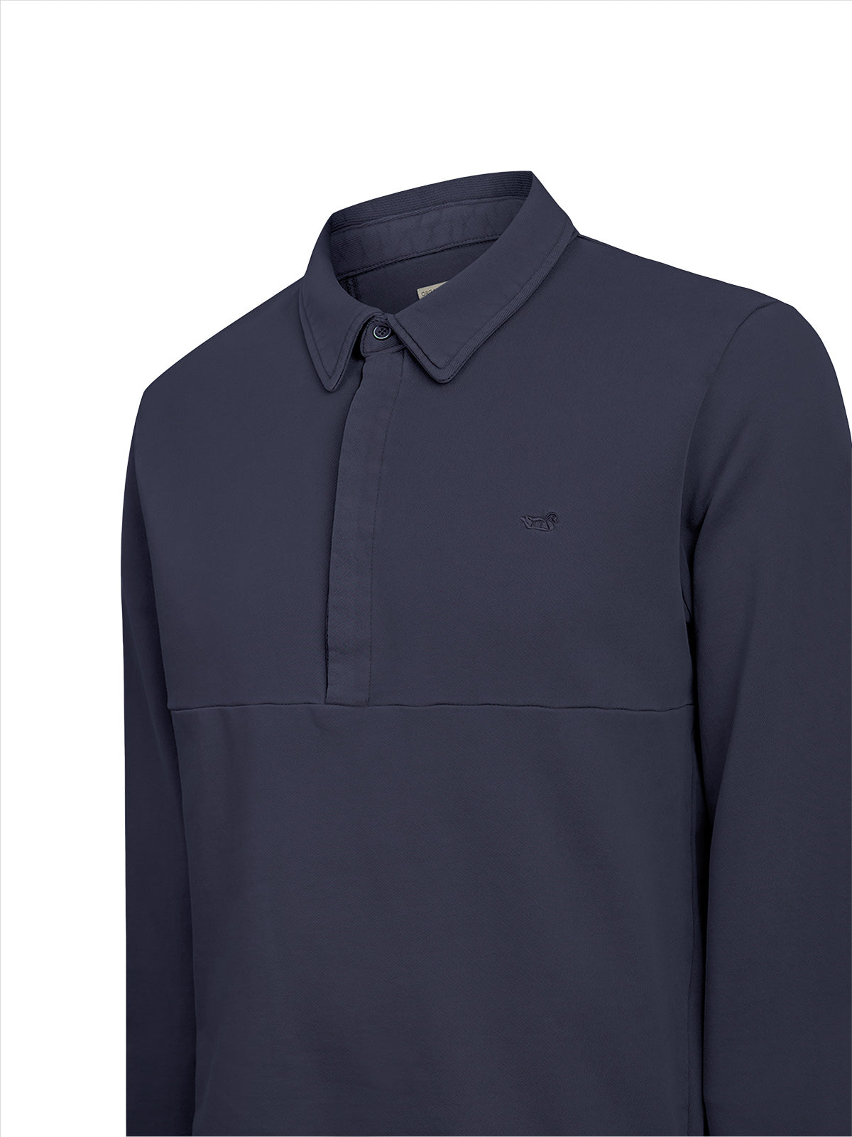 Polerón Algodón Orgánico Hombre Ceuta Azul Rockford