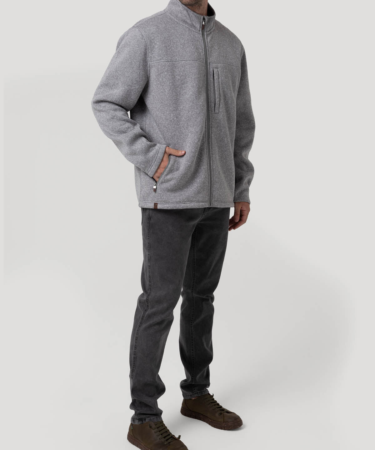 Polar Poliéster Reciclado Hombre Arizona Blanco Rockford