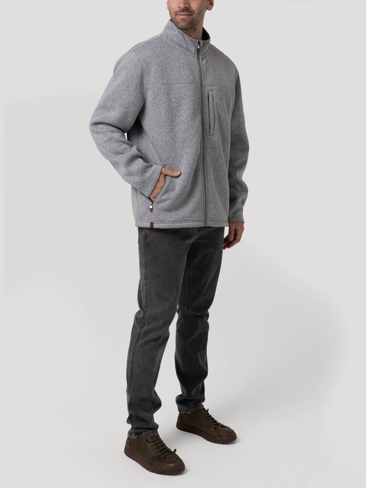 Polar Poliéster Reciclado Hombre Arizona Blanco Rockford