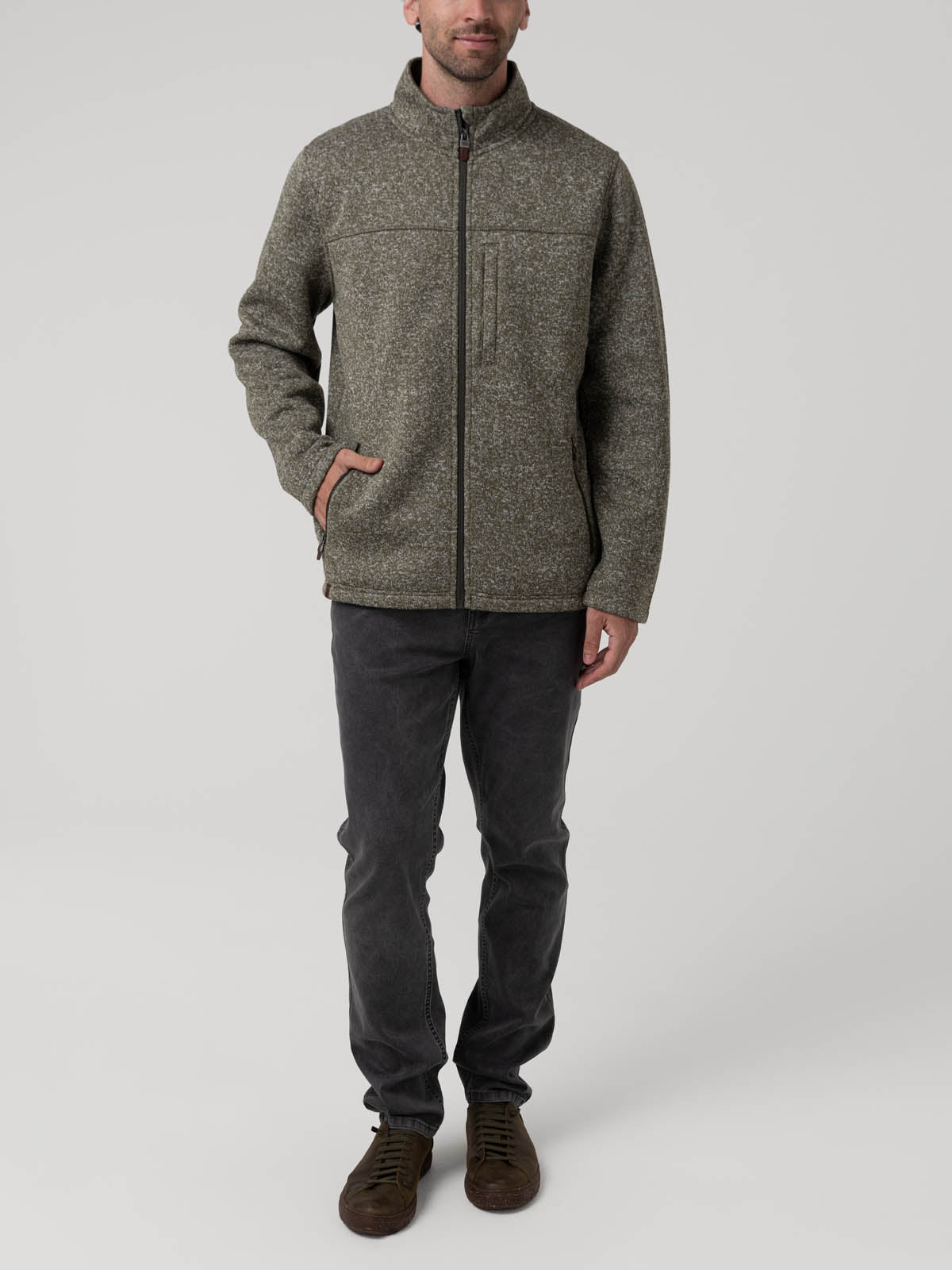 Polar Poliéster Reciclado Hombre Arizona Blanco Rockford