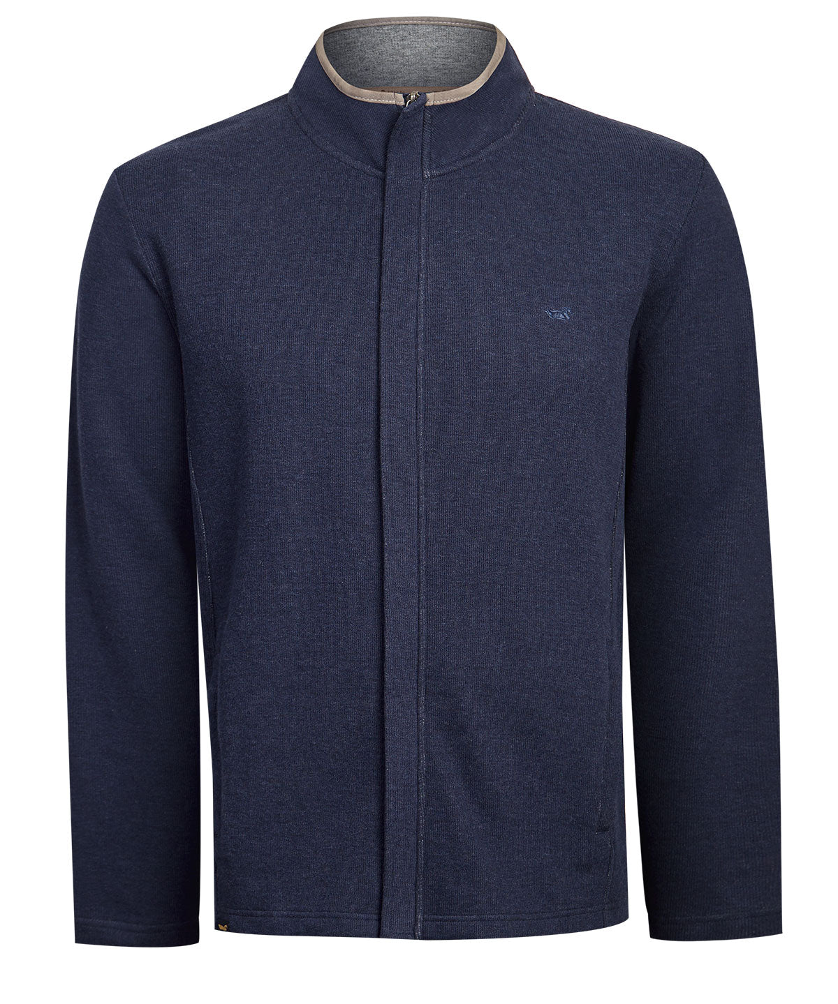 Polerón Algodón Orgánico Hombre Doble Gris Rockford