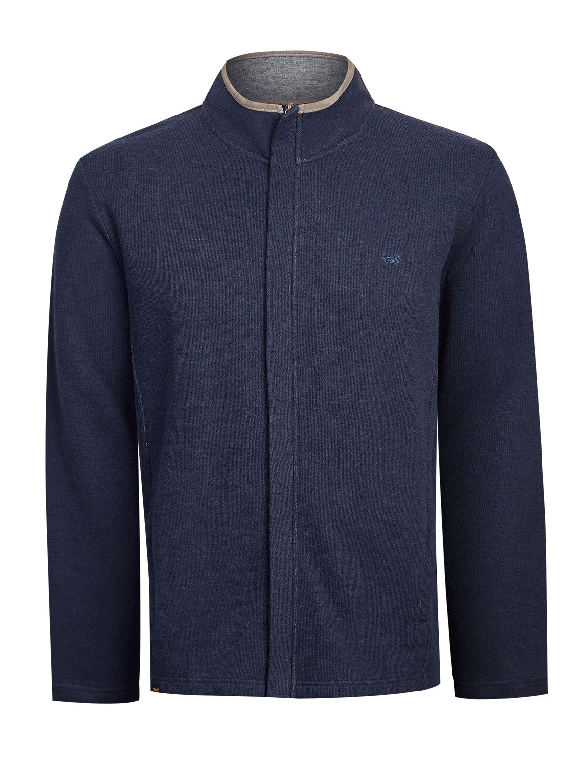 Polerón Algodón Orgánico Hombre Doble Gris Rockford