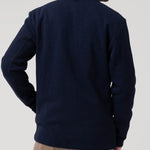 Polerón Algodón Orgánico Hombre Doble Gris Rockford