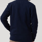 Polerón Algodón Orgánico Hombre Doble Gris Rockford