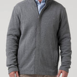 Polerón Algodón Orgánico Hombre Doble Gris Rockford