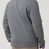 Polerón Algodón Orgánico Hombre Doble Gris Rockford