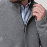 Polerón Algodón Orgánico Hombre Doble Gris Rockford