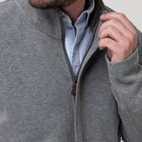 Polerón Algodón Orgánico Hombre Doble Gris Rockford
