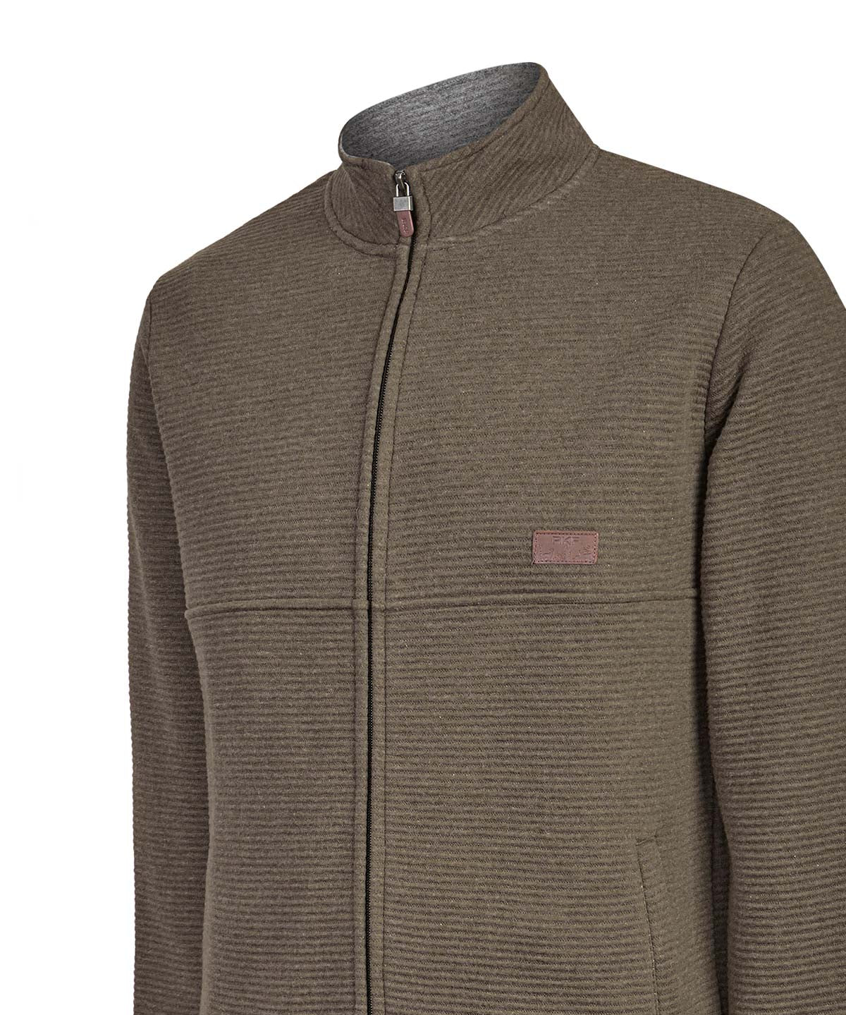 Polerón Algodón Orgánico Hombre Bolzano Gris Rockford