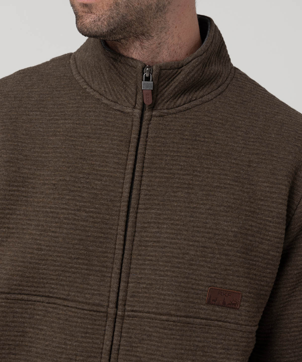 Polerón Algodón Orgánico Hombre Bolzano Gris Rockford