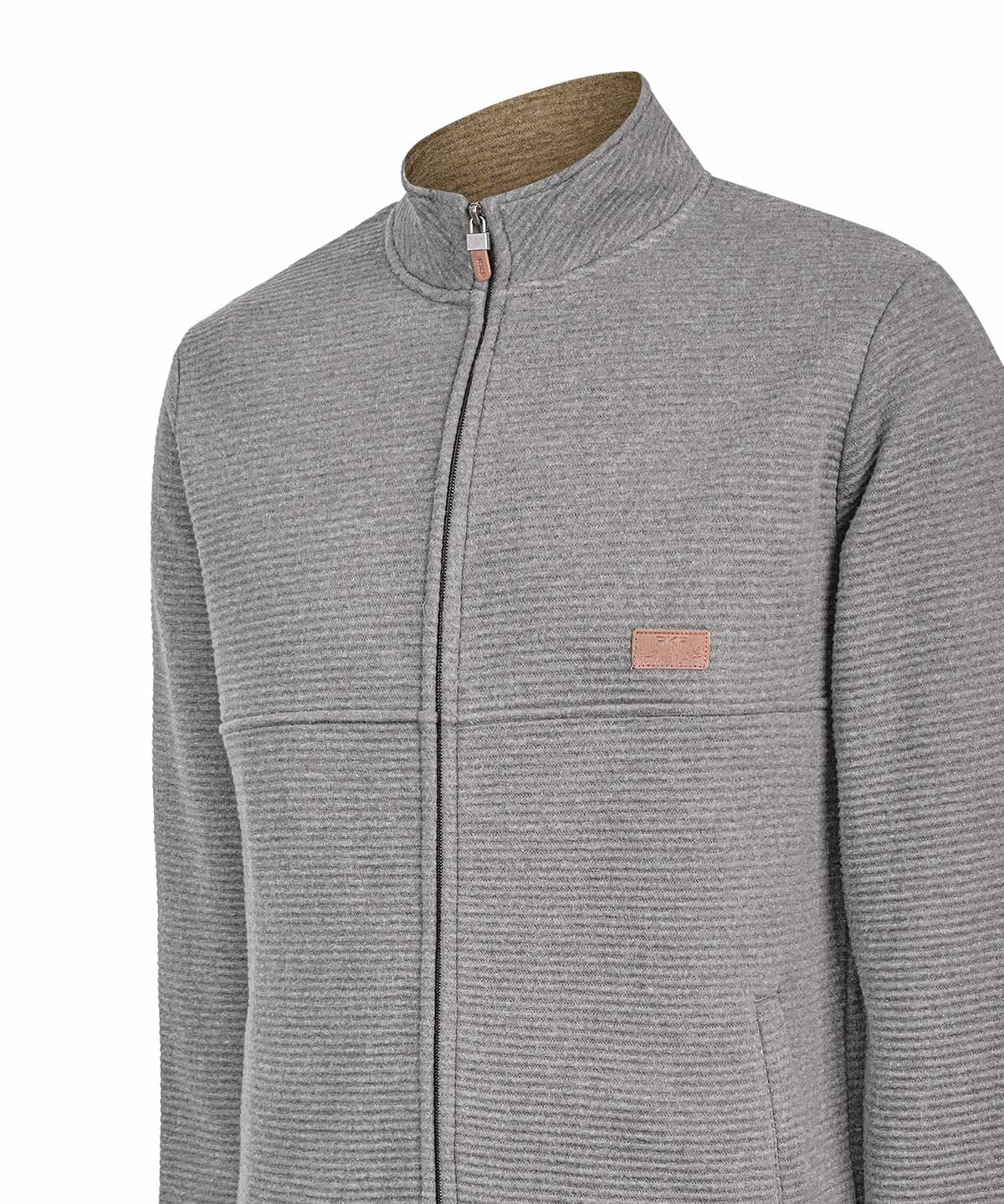 Polerón Algodón Orgánico Hombre Bolzano Gris Rockford