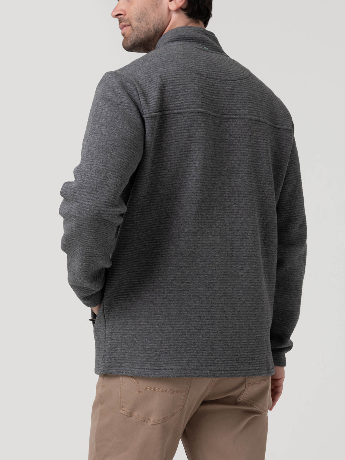 Polerón Algodón Orgánico Hombre Bolzano Gris Rockford