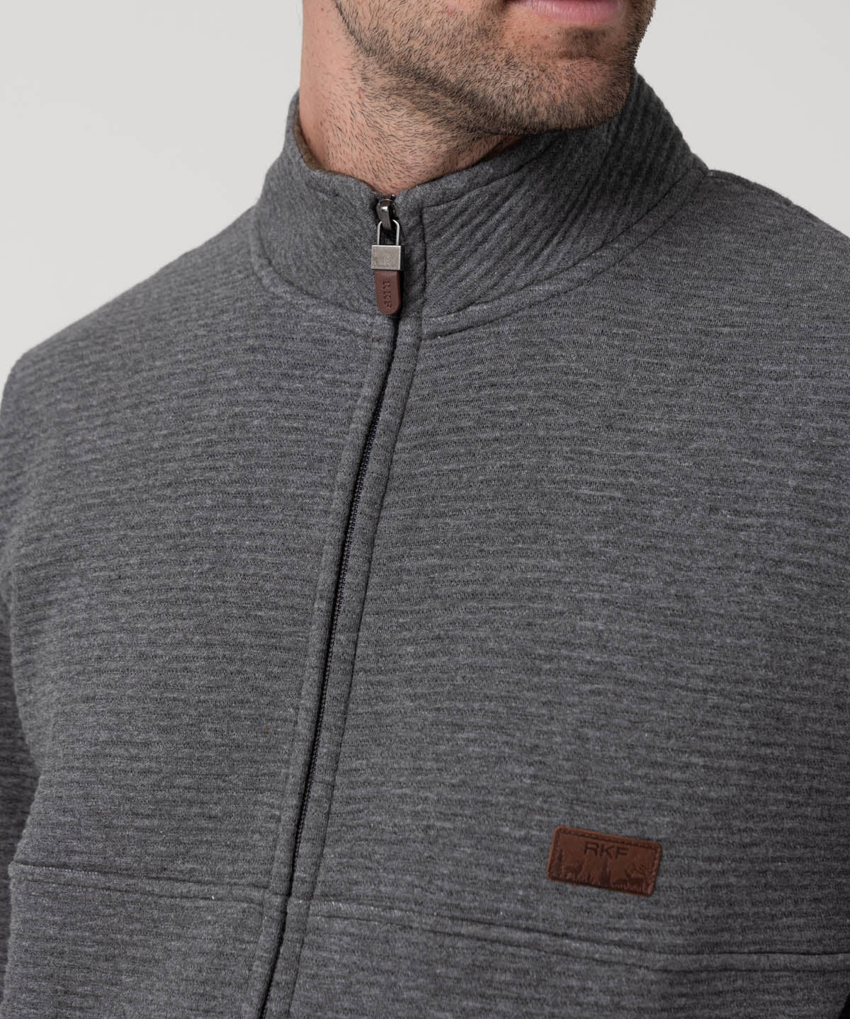 Polerón Algodón Orgánico Hombre Bolzano Gris Rockford