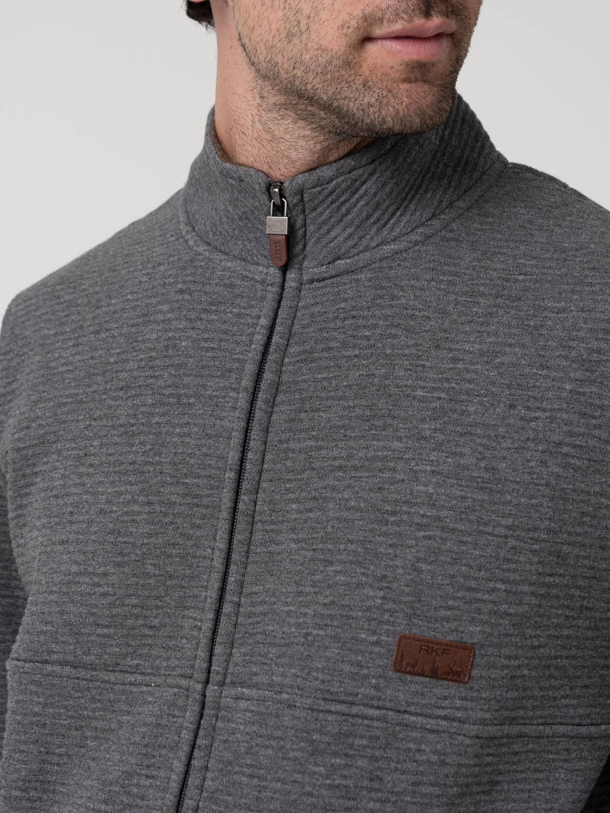 Polerón Algodón Orgánico Hombre Bolzano Gris Rockford