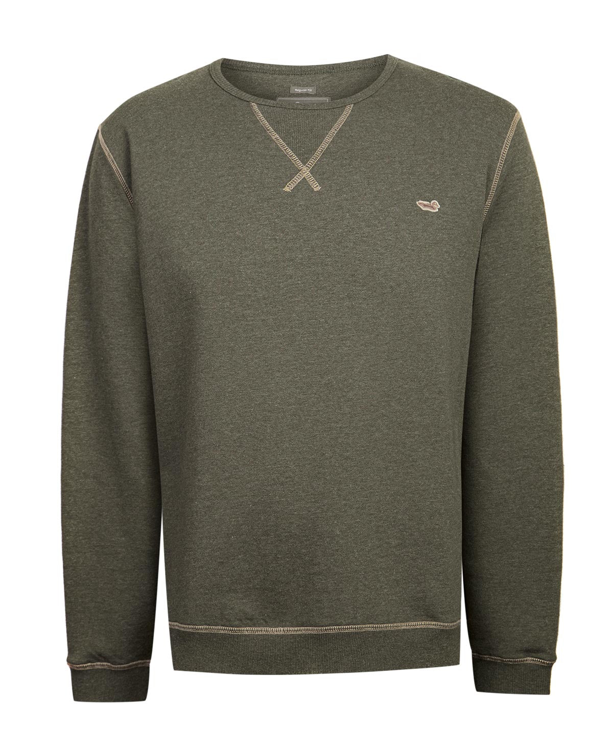 Polerón Algodón Orgánico Hombre Frateli Blanco Rockford