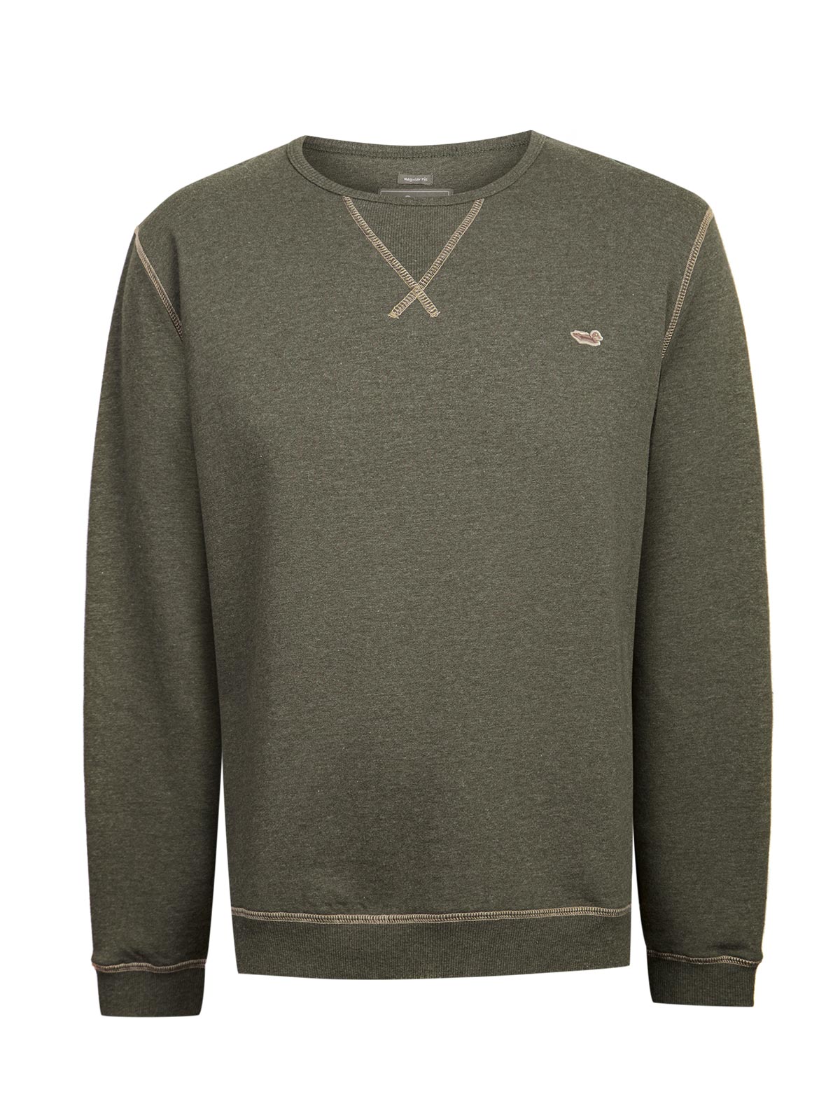 Polerón Algodón Orgánico Hombre Frateli Blanco Rockford