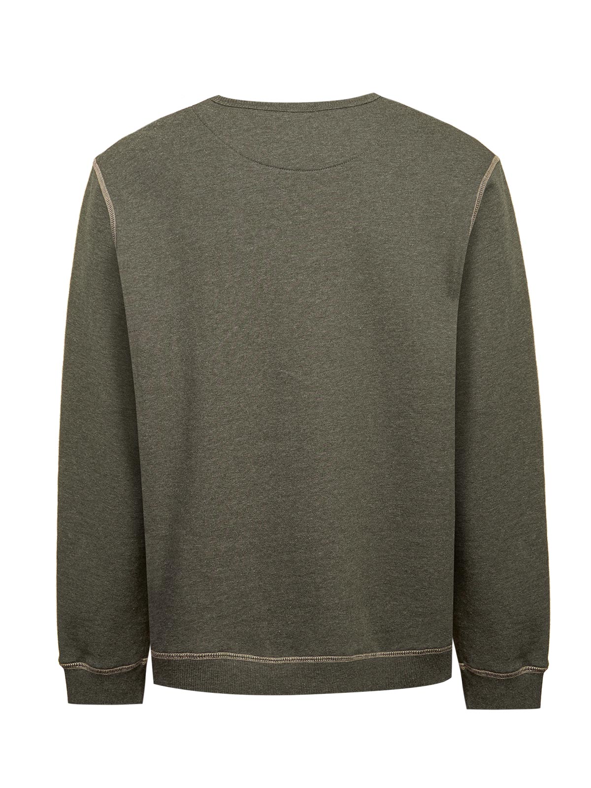 Polerón Algodón Orgánico Hombre Frateli Blanco Rockford