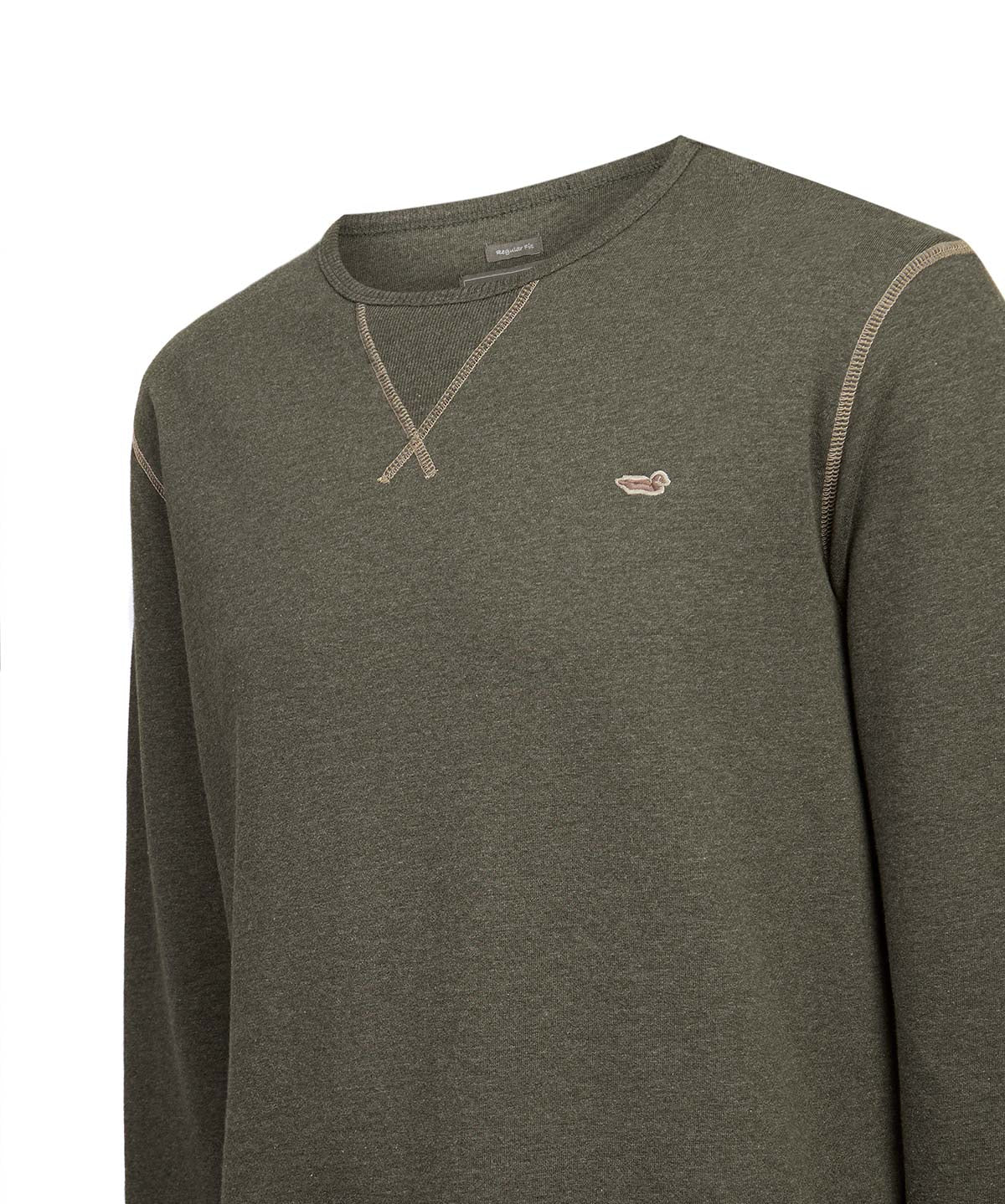 Polerón Algodón Orgánico Hombre Frateli Blanco Rockford