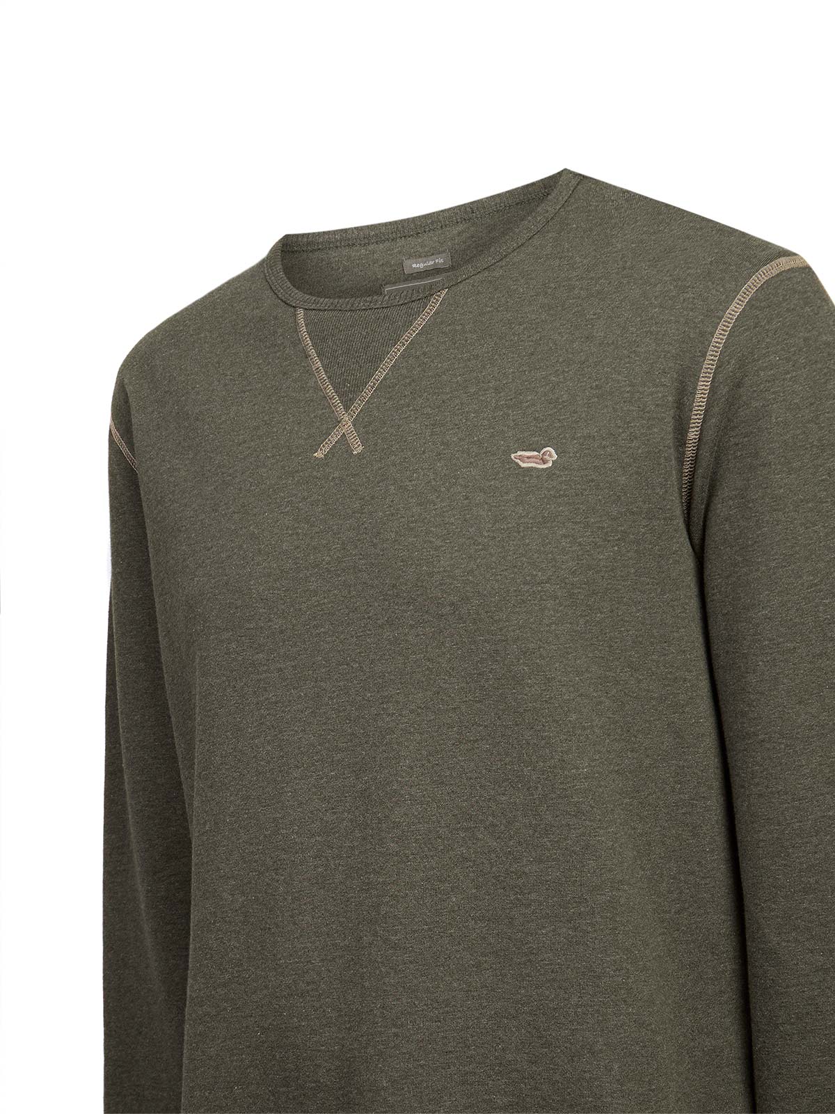 Polerón Algodón Orgánico Hombre Frateli Blanco Rockford