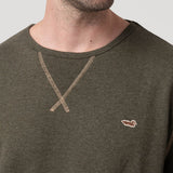 Polerón Algodón Orgánico Hombre Frateli Blanco Rockford