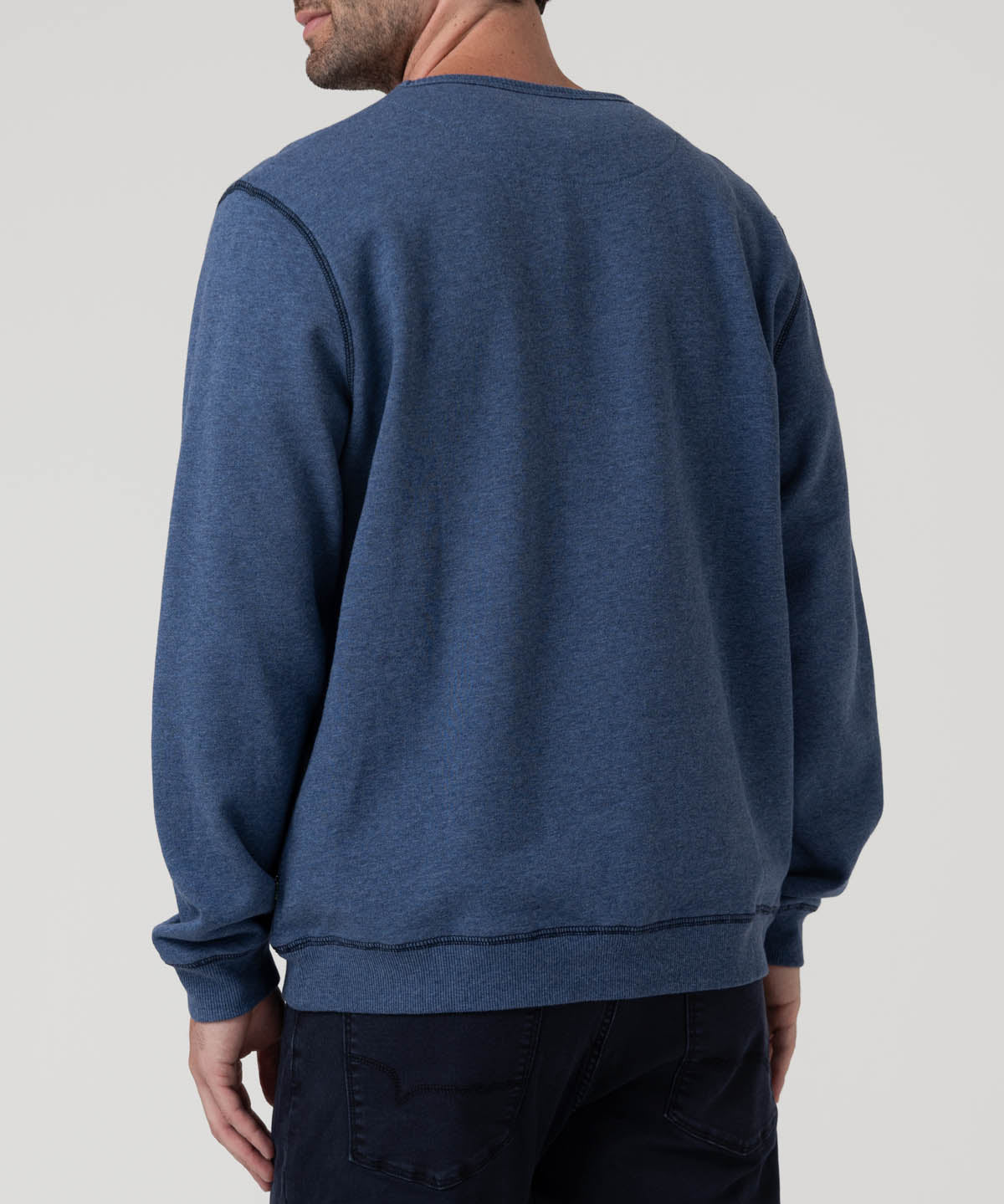 Polerón Algodón Orgánico Hombre Frateli Blanco Rockford