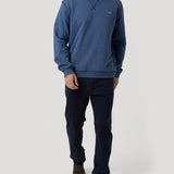 Polerón Algodón Orgánico Hombre Frateli Blanco Rockford