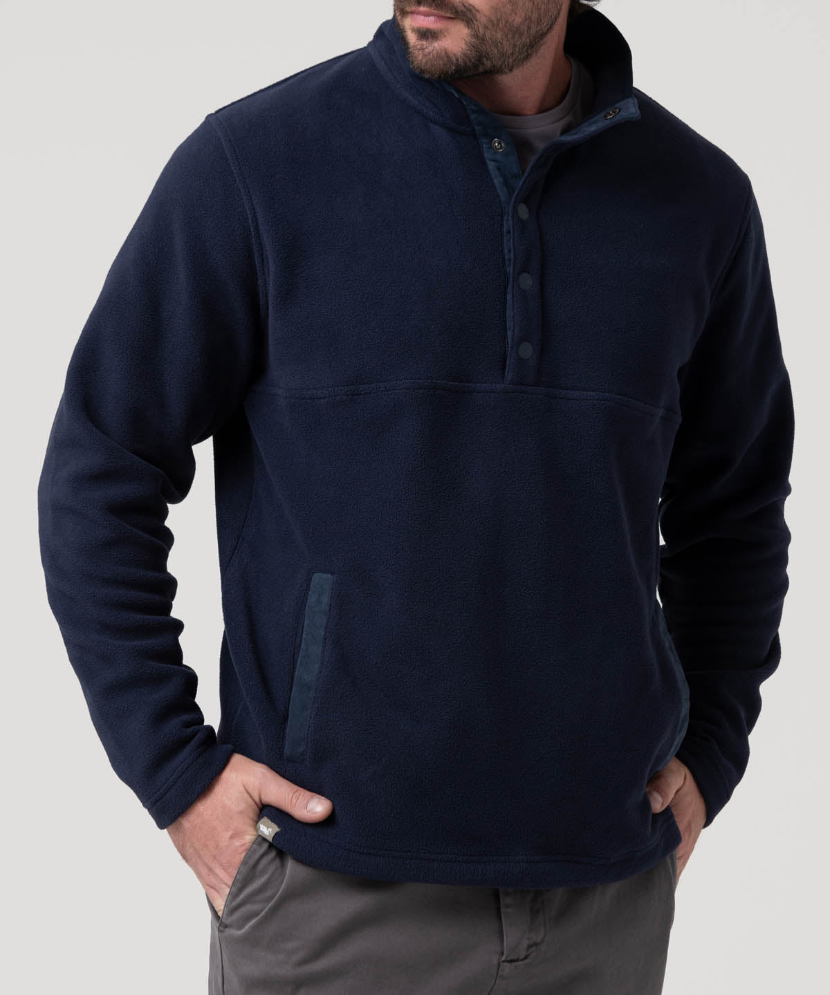 Polar Poliéster Reciclado Hombre Reed Azul Rockford