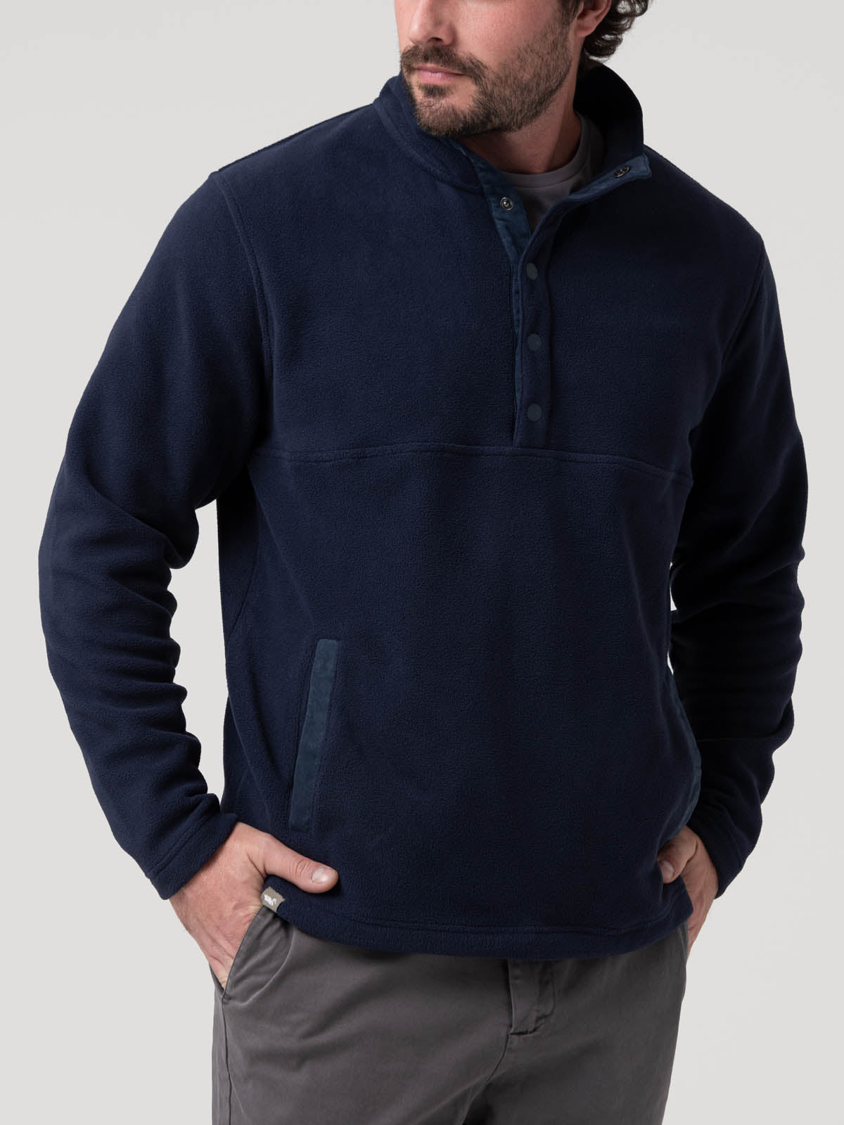 Polar Poliéster Reciclado Hombre Reed Azul Rockford