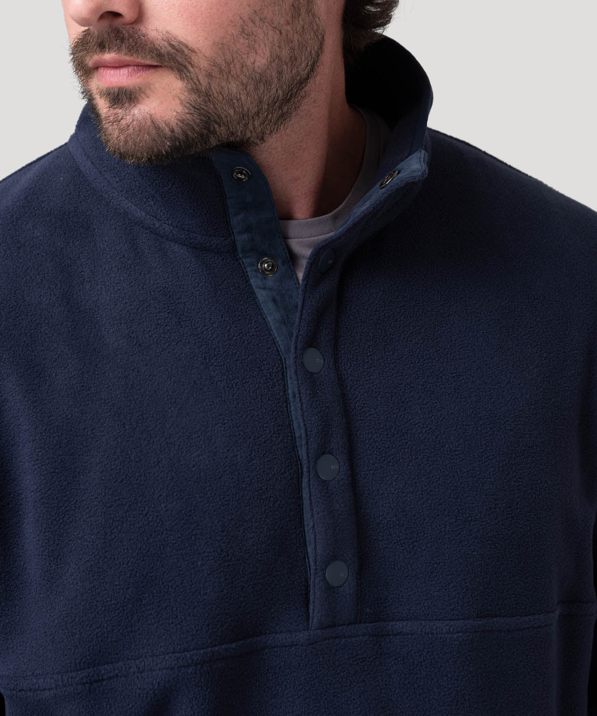 Polar Poliéster Reciclado Hombre Reed Azul Rockford